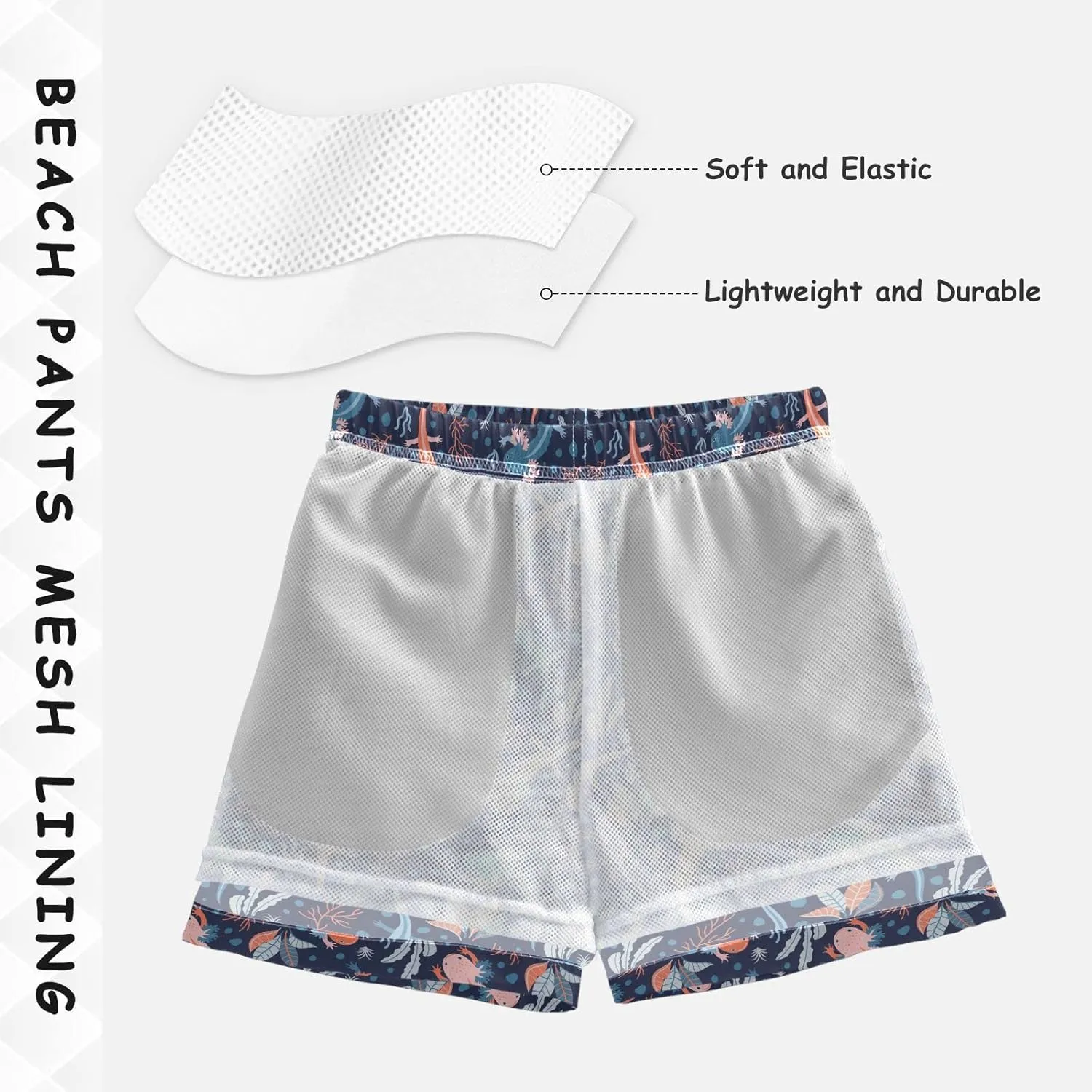 Aflyko Boys' Board Shorts Girl Swim Trunk Beach Swimwear Bathing Suit Summer Quick Dry