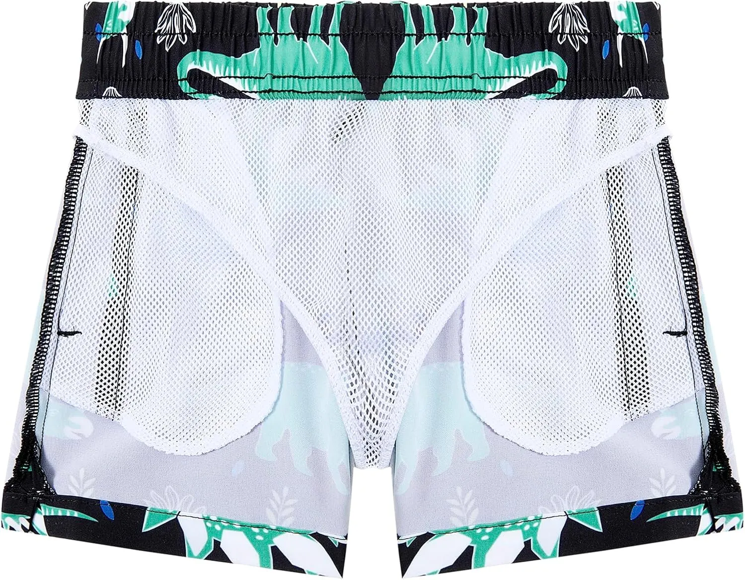 American Trends Boys Swim Trunks Toddler Swim Shorts Bathing Suit Kids Swimsuit Youth Swimwear