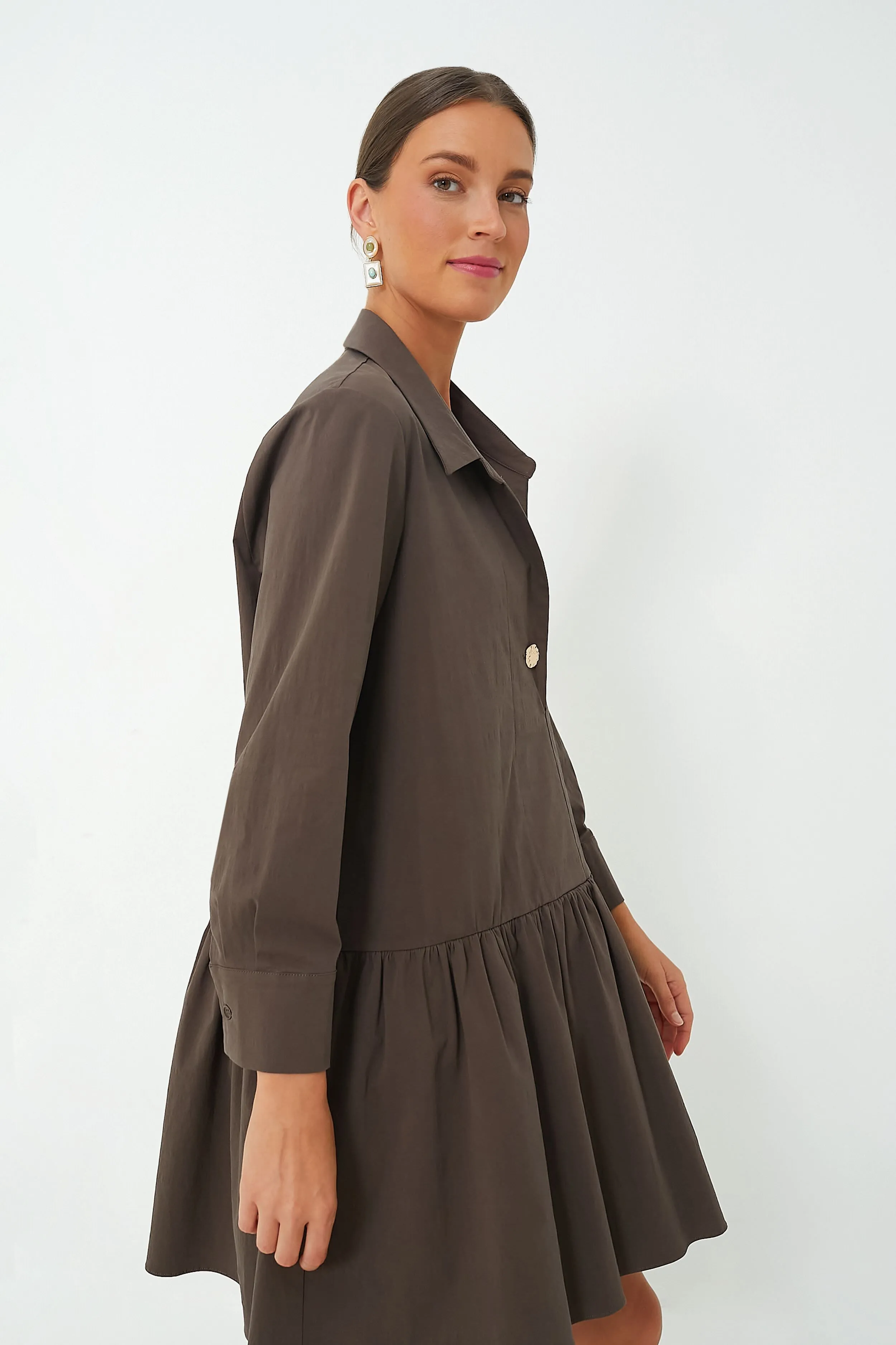 Cocoa Brown Cleia Dress