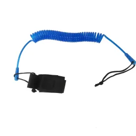 Coiled SUP Leash 10 FT Surfboard Leash Sup Leg Rope Strap Stand Up Paddleboard Leash - Blue by BLUE ELF