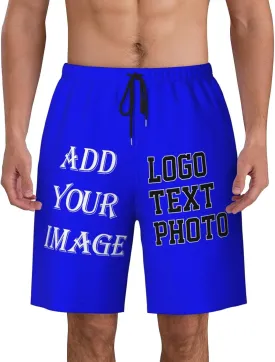 Custom Shorts for Men Design Your own Personalized Short add Text Photo Logo Customed Swim Short Beach Boardshorts