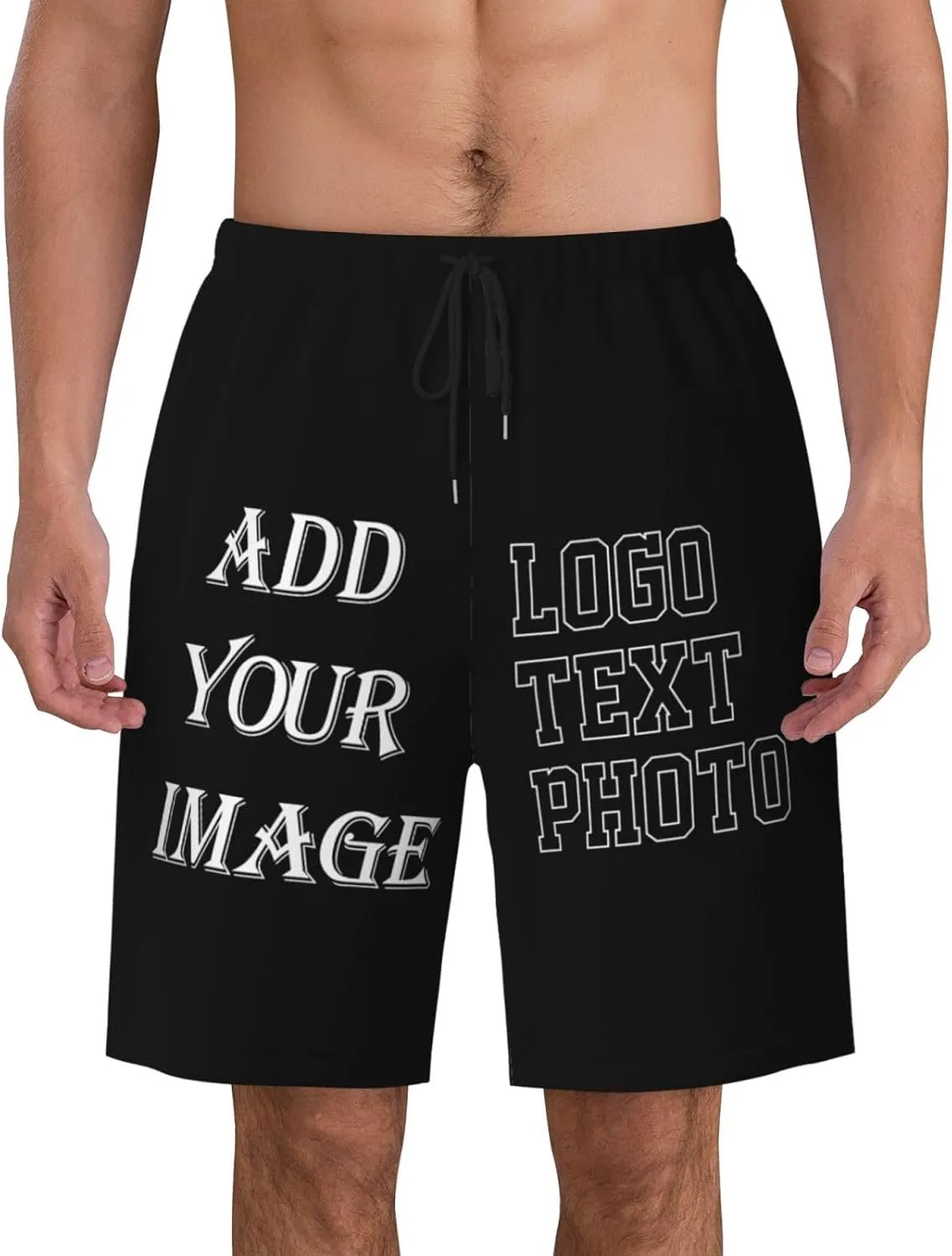 Custom Shorts for Men Design Your own Personalized Short add Text Photo Logo Customed Swim Short Beach Boardshorts