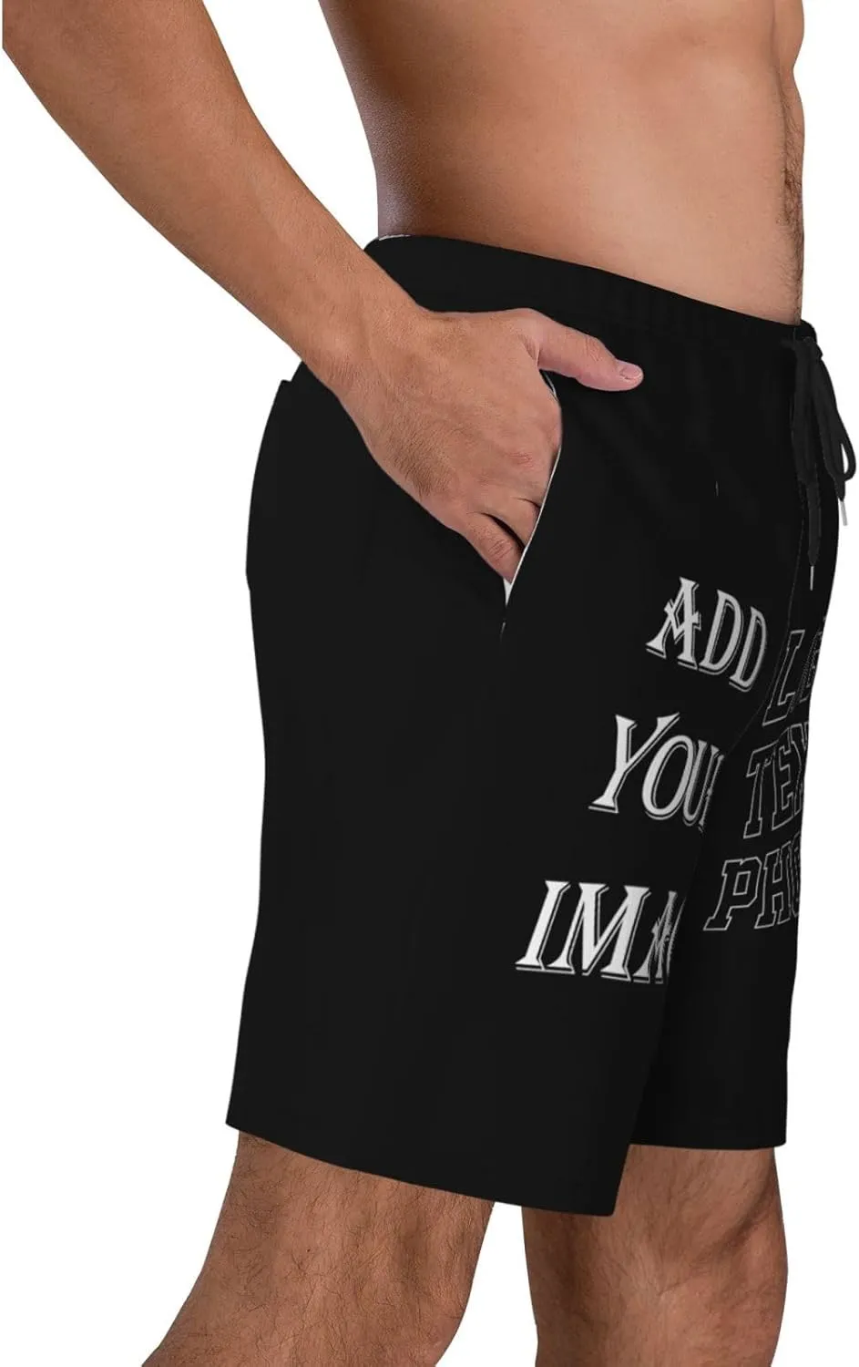 Custom Shorts for Men Design Your own Personalized Short add Text Photo Logo Customed Swim Short Beach Boardshorts