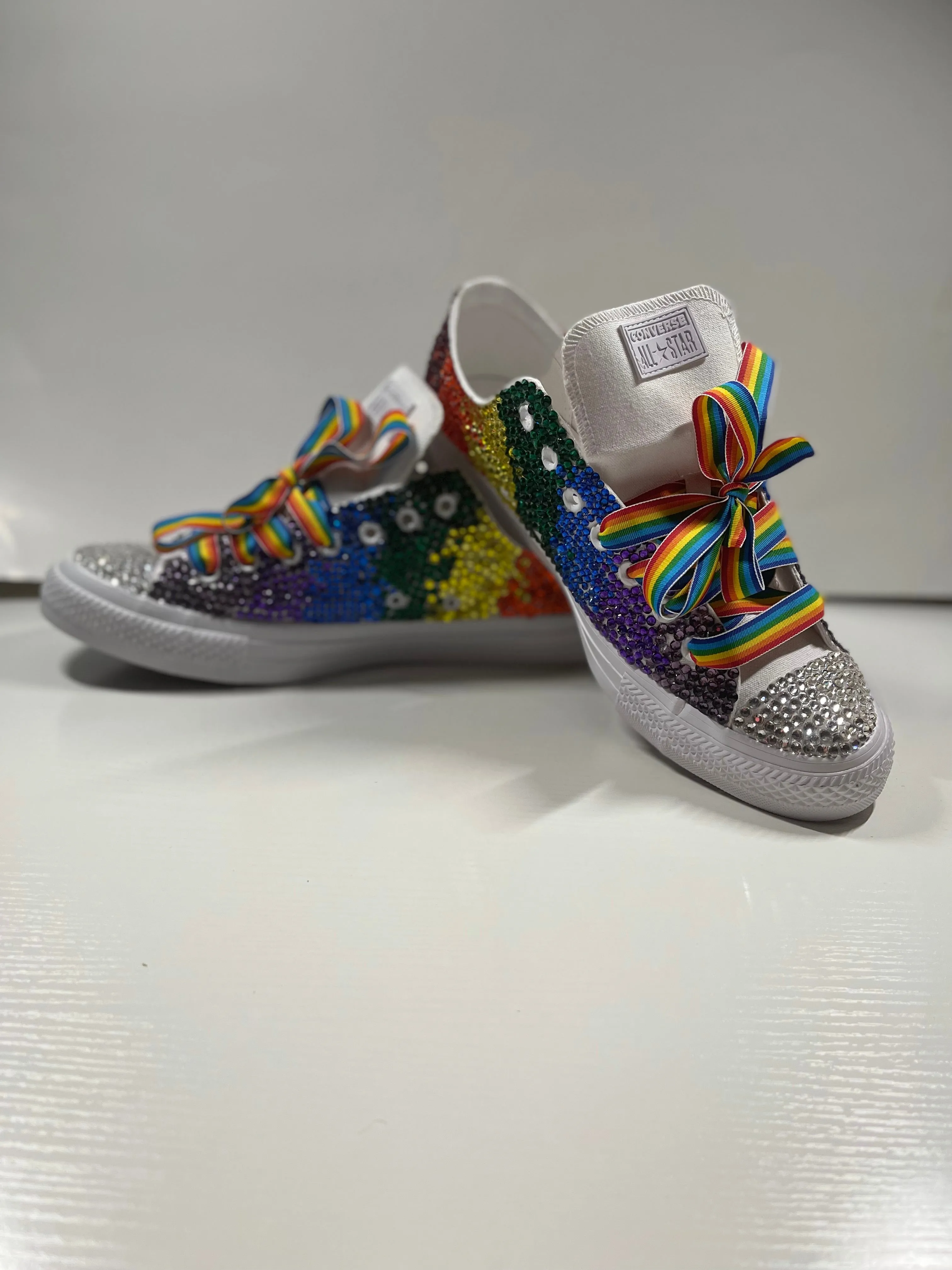 LGBT Pride Converse Shoes (Adults)