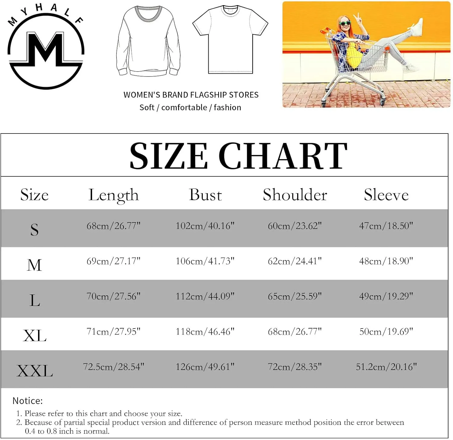MYHALF Crewneck Sweatshirt for Women Fall Leaf Graphic Sweatshirts Vacation Long Sleeve Drop Shoulder Pullover