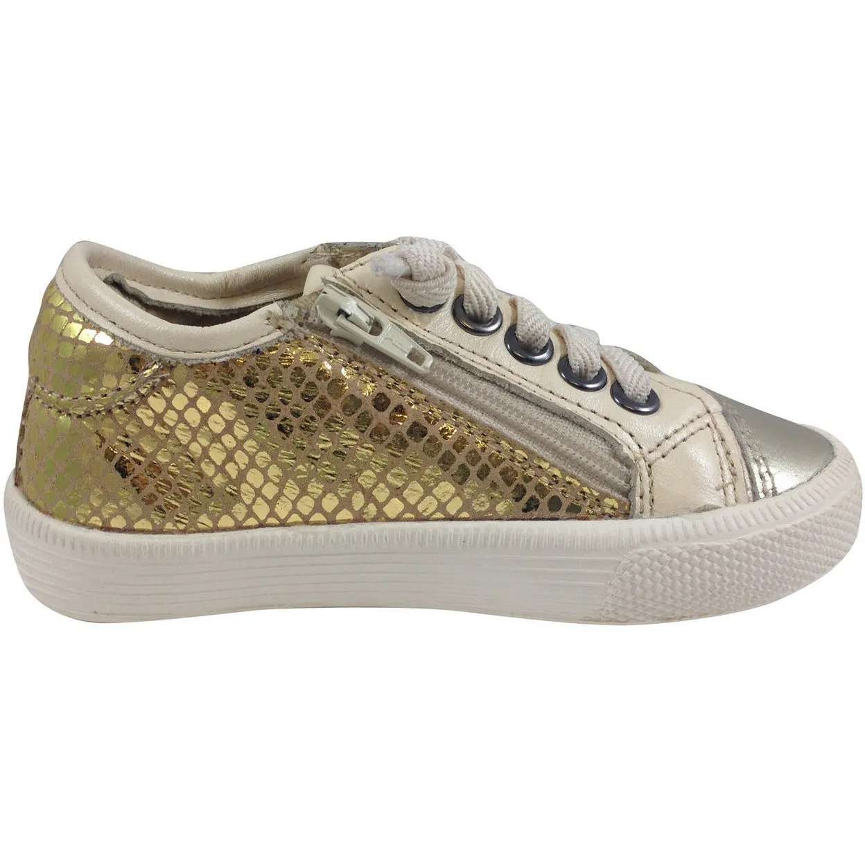Old Soles Girl's 1031 Gold Glam Jogger