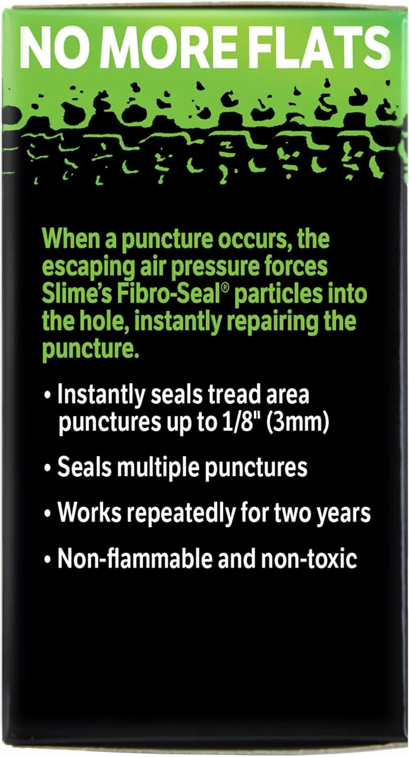 Slime Bike Inner Tube with Slime Puncture Sealant