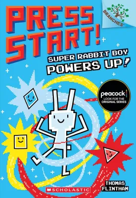 Super Rabbit Boy Powers Up! A Branches Book (Press Start! #2) (2) Paperback  Illustrated, May 9, 2017